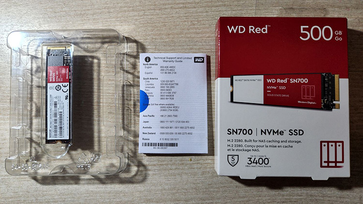 WD Red SN700 NVMe SSD 500GB